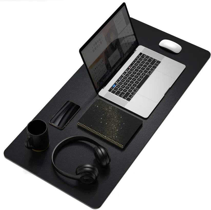 Double-Sided PU Leather Desk Mat